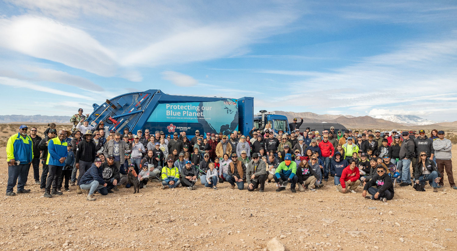 The Mint 400 2023: 7th Annual Mint 400 Desert Cleanup presented by Republic Services Sets New Collection Record!