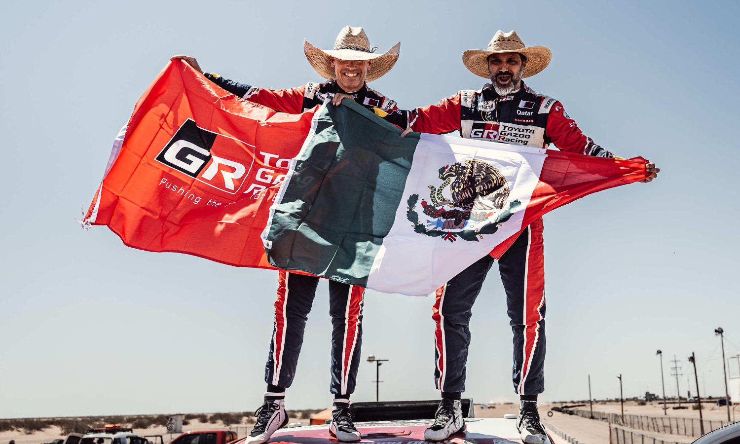 Sonora Rally 2023: Al-Attiyah and Al-Rahji claim emphatic 1-2 finish for Toyota at gruelling Sonora Rally in Mexico