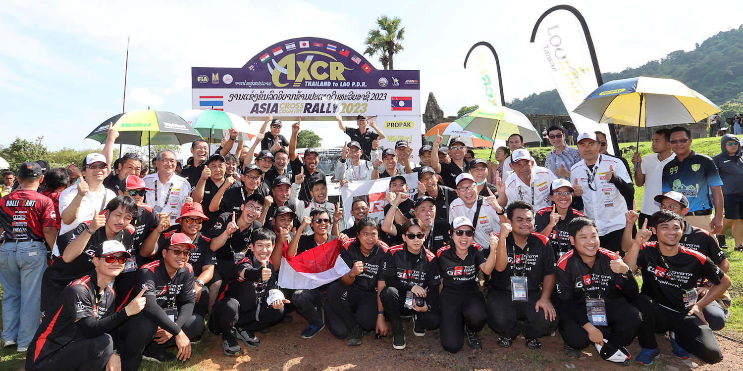 AXCR 2023: Takuma Aoki (cars) and Jakkrit Chawtale (moto) are the big winners of the 2022 Asia Cross-Country Rally