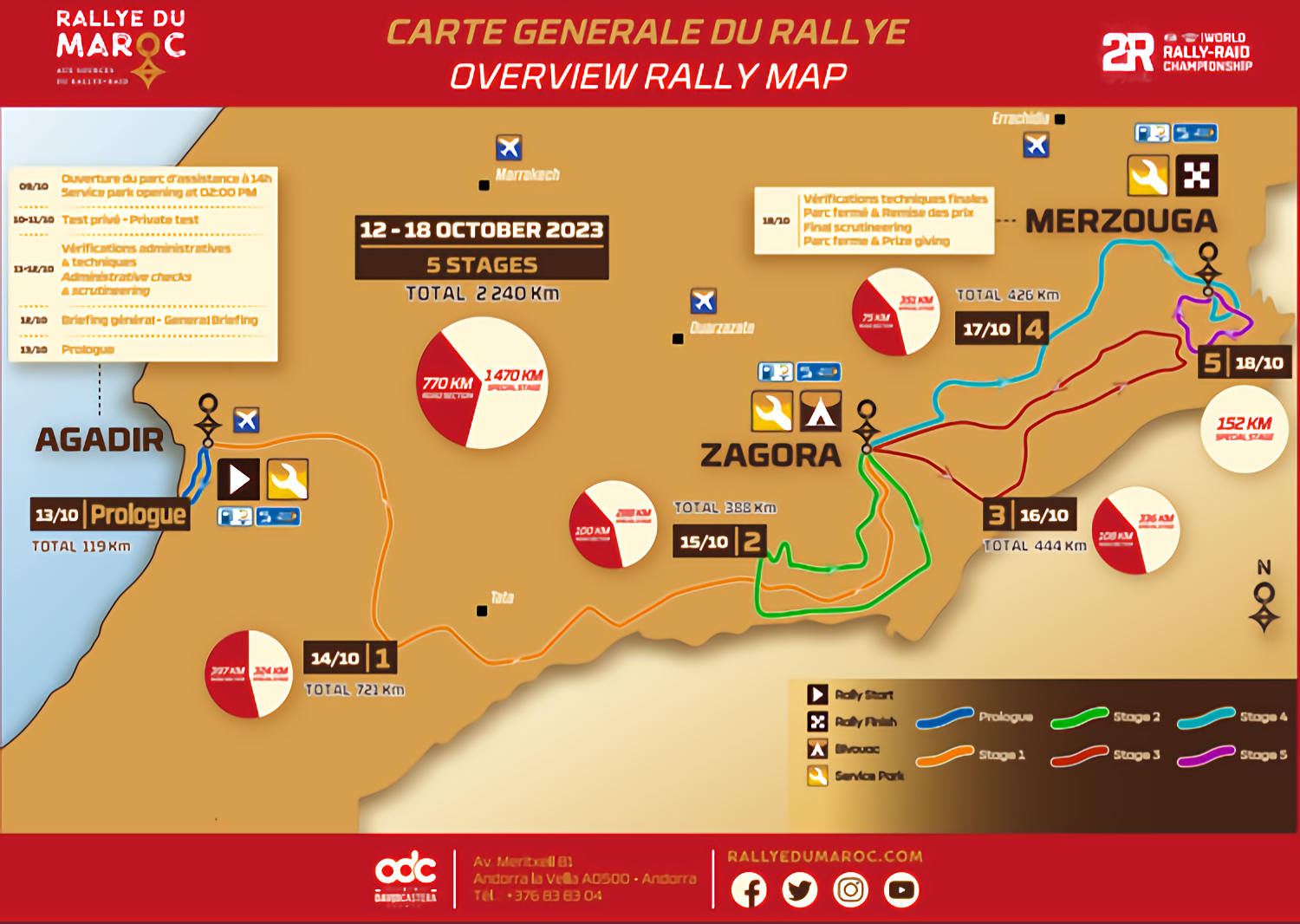maps maroc 2023