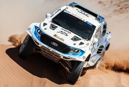 NWM-designed and built FIA T1+ EcoBoost-powered Ford Ranger won overall 2023 South African Rally-Raid Championship (SARRC)