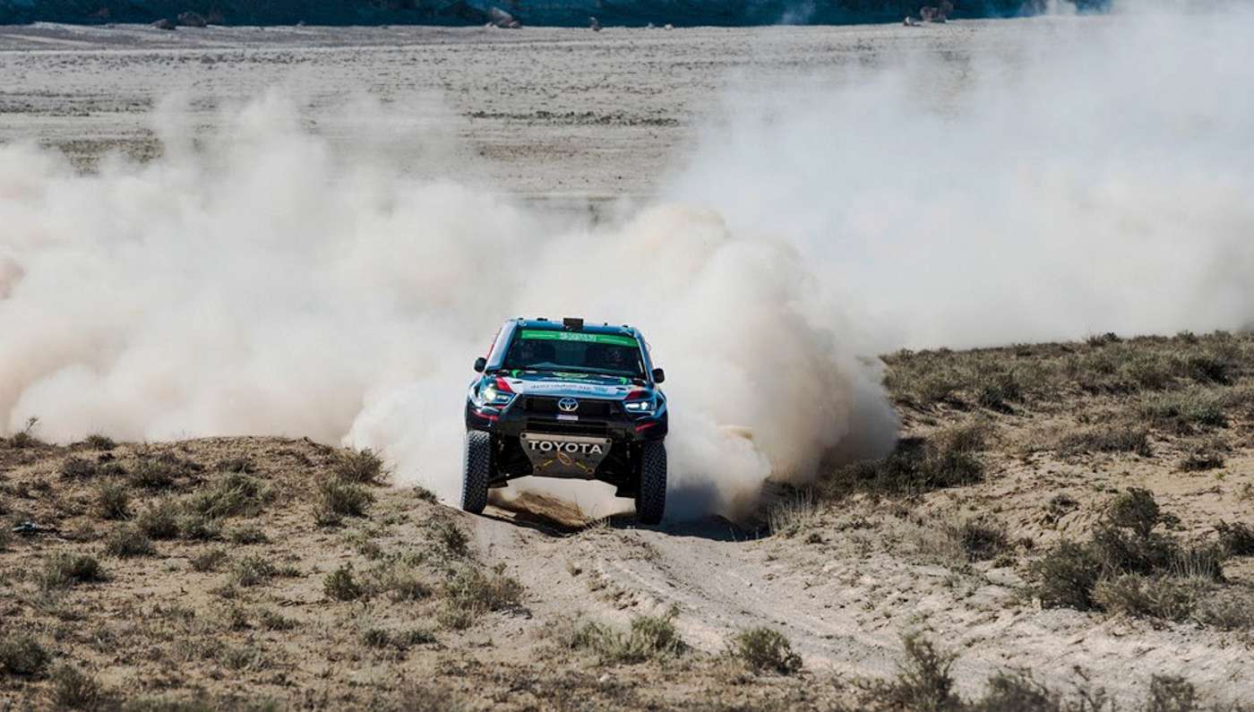 Kazakhstan Rally 2021: Al-Rajhi closes in on Serradori after marathon stage