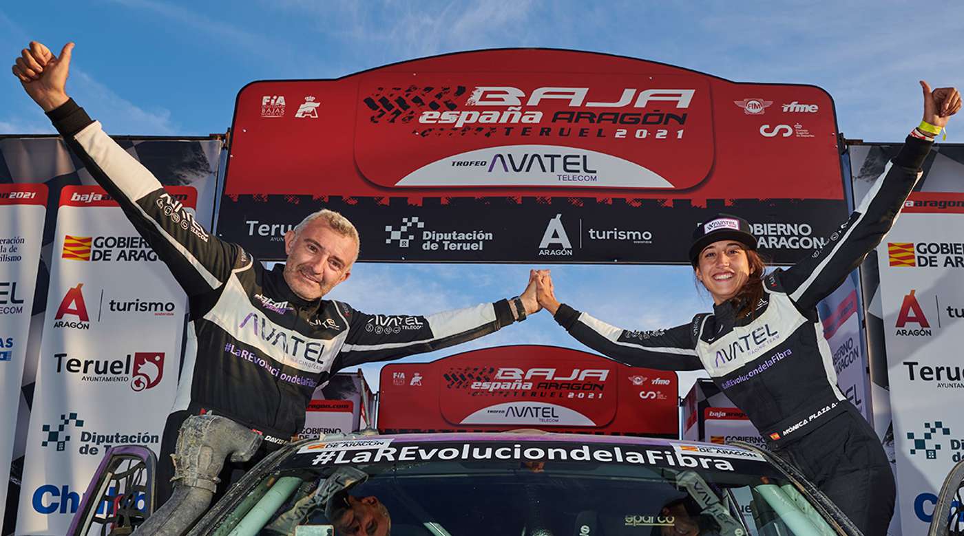 Baja Aragon 2021: Avatel takes the podium in his first participation in the Baja Aragón