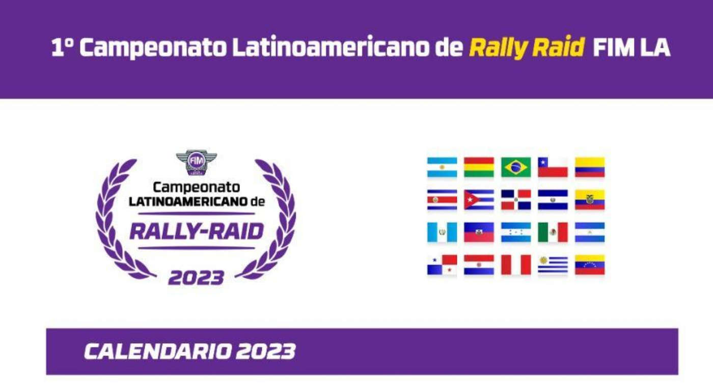 Latin American Rally-Raid Championship 2023: The dates and events for the 1st Latin American Rally-Raid Championship are already know