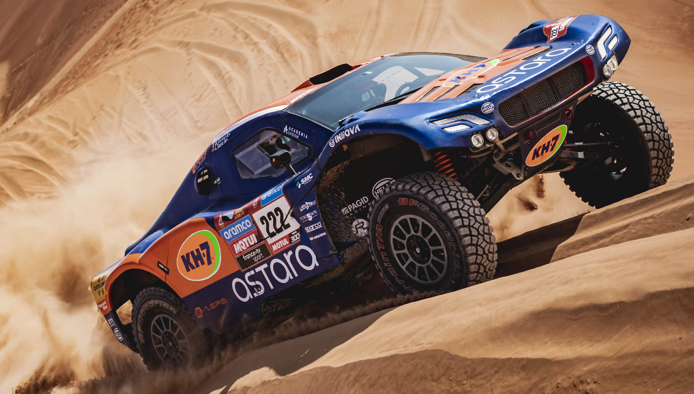Dakar 2023: Stage 11 - Laia Sanz completes the first part of the marathon stage.