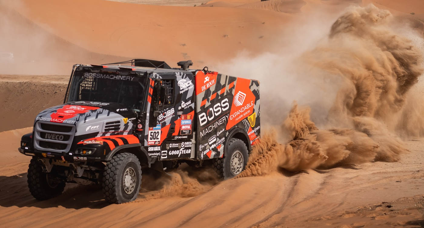 Dakar 2023: Stage 12 - On Friday the 13th, Van Kasteren Jr. can't believe his luck!